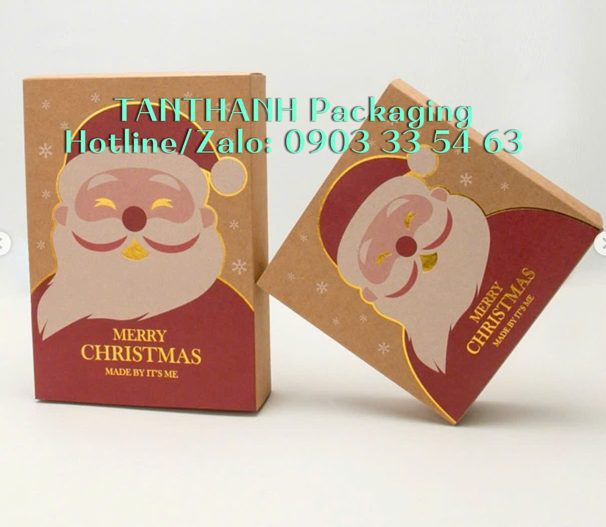 Hộp giấy noel-6 ngăn 4